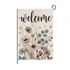 Banderas de Jardín de Venta Caliente Transfronterizas para Primavera y Verano, Banderas Decorativas Personalizadas con Atmósfera de Jardín Nórdico, Banderas para Festivales al Aire Libre al por Mayor