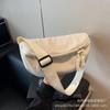 Bolso de pana para otoño e invierno, nuevo, combinable con todo, moderno, informal, para llevar debajo del brazo, práctico, pequeño, para salir, bandolera de hombro.