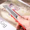 Cuchillo multiusos grande de acero inoxidable para papel tapiz, cuchillo de desembalaje rápido, cuchillo de papel cortado a mano, papelería al por mayor