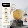 Personalização de Troféus e Medalhas de Cristal para Badminton, Basquete, Futebol, Competições Esportivas, Reuniões Anuais, Gravação Criativa Comemorativa