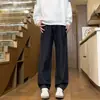 Pantalones vaqueros nuevos para hombre para todas las estaciones, pantalones casuales para hombre, pantalones rectos holgados para hombre, pantalones para hombre, pantalones largos vaqueros juveniles para hombre