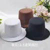 Lolita Lolita Sombrero de Copa Pequeño Sombrero para Mascota Muñeca SD Bid Sombrero Mágico Tubo Recto 13.5cm