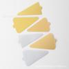 Bolo cartão dourado multicamadas base para mousse cartão para rocambole porta para doces ocidentais triângulo redondo quadrado retangular suporte para mousse