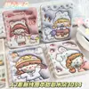 Cuaderno de Bobina A7 Inflable Viento Portátil de Bolsillo Estudiante Dibujos Animados Efecto Visual Cuaderno de Alto Valor Bloc de Notas