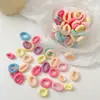 Elásticos de Borracha Pretos Descartáveis para Mulheres Prenderem o Cabelo, Cordas de Cabelo Altamente Elásticas Que Não Danificam o Cabelo, Elásticos de Cabelo para Crianças, Acessórios de Cabelo para Tranças