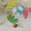 Globo de látex de crisantemo grande de color de 2.8 g de 12 pulgadas de grosor con impresión a cinco lados, patrón de flor completa, globo para decoración de fiestas