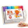 Marcadores Acrílicos de Color Verdadero 48 Colores No Transparentes Plumas Acuarela para Niños y Estudiantes Marcadores Acrílicos Colores Apilables Plumas de Pintura Lavables