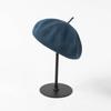 Moda Primavera y Verano Boina de Calabaza Versátil Gorra de Pintor Gorra Octagonal de Punto Vintage para Mujer Transpirable Artística