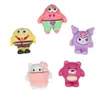 Esponja tridimensional para bebé Coolomi oso fresa accesorios de resina accesorios para el cabello de niños paquete de material DIY hecho a mano