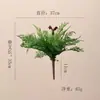 Helechos artificiales, incluyendo helechos riñón, helechos persas y helechos romero, para habitaciones modelo, paisajes en miniatura y plantas en maceta; plantas artificiales con hojas de helecho