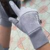 Guantes Deportivos para Ciclismo de Comercio Exterior para Hombres y Mujeres, Cálidos para Otoño e Invierno con Felpa Adicional, Cortavientos, Antideslizantes, para Pesca, Impermeables, Pantalla Táctil Engrosada