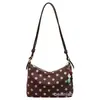 Bolso para Mujer con Diseño Único Estilo Chino Retro Puntos Moda Versátil Bolso de Hombro Bajo el Brazo Bolso Pequeño para Viajes Diarios