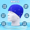 Gorros de Natación de Tela de Poliéster al por Mayor de Fábrica, Alta Elasticidad, Universales para Adultos, Color Sólido y Estampados, Gorros de Natación de Cartón Empaquetados Individualmente