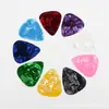Guitar pick celluloid pick 0.5 0.751 estilhaços fosco ABS pull guitar finger pick print logo