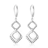 Pendientes Irregulares de Estilo Francés Transfronterizos Europeos y Americanos, Nuevos Pendientes Colgantes de Círculo Hueco de Comercio Exterior para Mujer, Joyería Versátil a la Moda