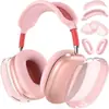 Adecuado para Funda Protectora Airpodsmax Auriculares Bluetooth Apple Funda de Silicona Montados en la Cabeza TPU Transparente Almohadilla para la Oreja Funda Protectora