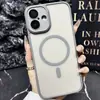 Adequado para Capa de Celular Magnética Iphone17Promax 16 Semitransparente 14Pro Fosca 13 High-End 12P Furo Fino 11