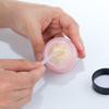 Caja de crema rosa, frasco de vidrio para crema facial, mascarilla, crema para ojos, cuidado de la piel, gran capacidad, paquete de prueba, portátil para viajes