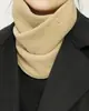 Bufanda protectora para el cuello de polar de doble cara para padres e hijos, bufanda cálida, chal pequeño, otoño e invierno