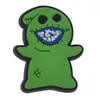 Nueva Serie de Dibujos Animados de Halloween Parche Suave de PVC Funda para Teléfono Móvil Broche Decoración Plana Accesorios de Joyería DIY