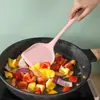 Conjunto de Utensílios de Silicone para Cozinha 10 Peças em Estoque Espátula para Grudar Panelas, Espátula de Cozinha Doméstica Resistente a Altas Temperaturas, Espátula para Fritar, Concha de Sopa, Escorredor, Colher de Arroz