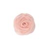Em Estoque Versão Coreana Cor Sólida Organza 5cm Tule Rosa Botão Feito à Mão DIY Roupas Acessórios de Chapelaria Decoração Flor de Sapato