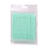 Hisopos Limpiadores para Extensiones de Pestañas, Hisopos de Algodón Espirales con Punta Larga, Palillos de Algodón Nano Pequeños, Hisopos de Algodón con Punta Larga para Eliminación de Pestañas