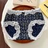 Calcinha Infantil Cintura Alta 10A Antibacteriana Algodão Virilha Calcinha Feminina Virilha Estendida Tamanho Grande Sexy Boxer Calcinha para Mulheres