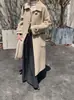 Abrigo de Lana de Doble Cara Otoño 2025 Otoño e Invierno Cuello de Muñeca Engrosado Nuevo Botón de Cuerno Estilo Coreano Abrigo de Lana Estilo Casual