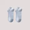 Calcetines Clásicos de Malla 1764, Algodón Puro, Transpirables, Absorbentes de Sudor, Estilo Delgado de Verano, Calcetines Cortos Invisibles de Corte Bajo Anti-Olor para Hombre