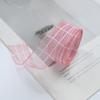 Estilo Coreano Raya de Hilo a Cuadros Hilo Rayado Cinta Cinta Hecho a Mano DIY Material para Accesorios de Cabello Accesorios de Moño Accesorios para Ropa de Bebé