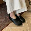 Zapatos de Primera Cita Estilo Retro con Punta Dividida y Boca Profunda para Mujer, Zapatos Casuales Retro Mary Jane