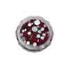 Lentejuela Brillo Joyería Roja para Uñas Estilo Popular de Celebridad de Internet Rojo Sangre de Paloma Año Nuevo Decoración de Uñas Redonda Plana Diamante