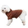 Teste de prova de lote de suéter de animal de estimação de cor sólida personalizado para gato/cachorro pequeno com logotipo personalizado impresso fabricantes