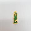 FUENTE Fábrica imitación Jade colorido Oro Estilo nacional cheongsam botón Tang traje Hanfu camisa suéter botón