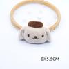 Muñeco de peluche de dibujos animados producto semiacabado material llave de coche colgante pequeño bolsa joyería accesorios para ropa accesorios