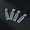Industria Pesada Micro Incrustaciones Zirconia de Colores Aretes Elegantes para Mujer Aguja de Plata S925 Accesorios para Orejas de Alta Calidad Estilo Europeo y Americano Pendientes Largos Exagerados de Moda