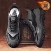 Botas de Neve de Inverno Masculinas com Forro de Lã, Sapatos Esportivos Espessos para Exterior, Sapatos Versáteis Quentes de Algodão, Sapatos Casuais, Sapatos Versáteis para Pai
