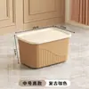 Cesta de Almacenamiento Caja para Artículos Varios Caja de Gran Capacidad Caja de Almacenamiento Dormitorio de Estudiantes Hogar Caja de Organización de Plástico para Almacenamiento Caja de Almacenamiento
