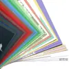 Cartulina Engrosada Lisa de Colores A4 300g Color Puro Colorido 4K Superficie Lisa Plana Cartulina Dura 8K Tarjeta de Portada A3++