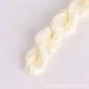 Hilo de poliéster trenzado línea A (1 mm) pulsera de cuentas de jade con hilo de cuerda tejida nudo chino hilo mano DIY tejido