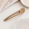 Pinza de Pato Hueca, Pinza Grande Mate para la Parte Trasera de la Cabeza, Aspecto de Alta Gama, Nuevo Estilo Otoñal, Sencillo y Lindo, Accesorio para el Cabello sin Marcas