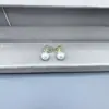 Estilo Xiao Xiang Novos Brincos Duplo C Totalmente Cravejados Retrô Femininos Versáteis Modernos Luxo Leve Cheirosos Brincos de Prata Esterlina para Avós