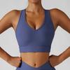 En stock Suministro Transfronterizo Yoga Altamente a Prueba de Golpes y Fuerte Absorción de Impactos Par de Pechos Ajustado Sujetador Deportivo de Yoga