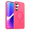 Funda magnética mate S26Ultra para teléfono, funda protectora anticaídas 23 S25Edge con tacto de piel S24Plus, venta al por mayor