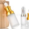 Botella de vidrio engrosado para aceite esencial botella de solución madre botella de esencia empaque de cosméticos botella vacía botella de empaque de cuidado de la piel de alta gama