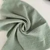 Guardanapo 100% algodão camada dupla gaze de algodão cor sólida pano para boca toalha de chá de hotel base para banquete de casamento festa lenço doméstico transfronteiriço