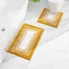 Alfombrilla de Piso para Baño Casual con Degradado Alfombrilla Absorbente para Inodoro Baño Hogar Puerta de Baño Alfombra Antideslizante