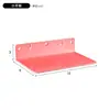 Tablero perforado colorido inspirado en la dopamina para decoración de pared de sala de estar, un nuevo estante de almacenamiento metálico engrosado con accesorios magnéticos, diseñado para ocultar imperfecciones