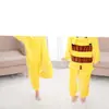 Pijama de Franela con Dibujos de Animales Gemelos al por Mayor de Fábrica para Niños y Adultos Unicornio Dinosaurio Pegaso Engrosado Bata de Noche
